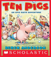 Ten pigs by Anderson, Derek